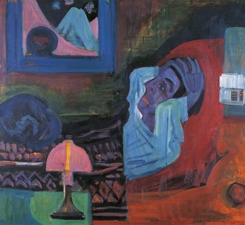 Art imprimé image peinture murale Kirchner, une œuvre abstraite de prestige