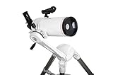 Explore Scientific FL-MC1001400TN First Light Tube sutov-Cassegrain Telescope with TWI Nano, 100mm, White