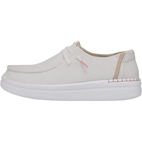Hey Dude Women's Wendy Rise Peacock | Women’s Shoes | Women’s Lace Up Loafers | Comfortable & Light-Weight