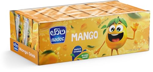 Nadec Long Life Mango Juice 18 x 125 ml