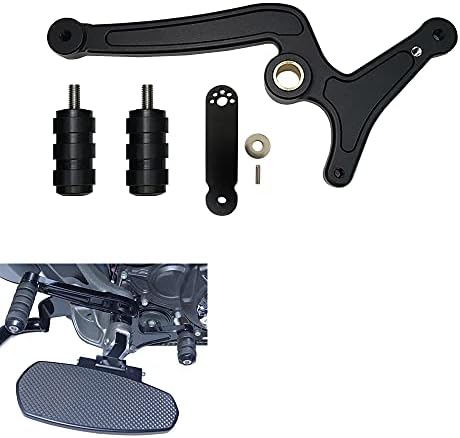 TiCoast Heel Toe Gear Shift Lever, Shifter Level Pedal, Motorcycle Brake Pedal Foot Pegs for 2015 and Up Indian Scout and Scout Sixty