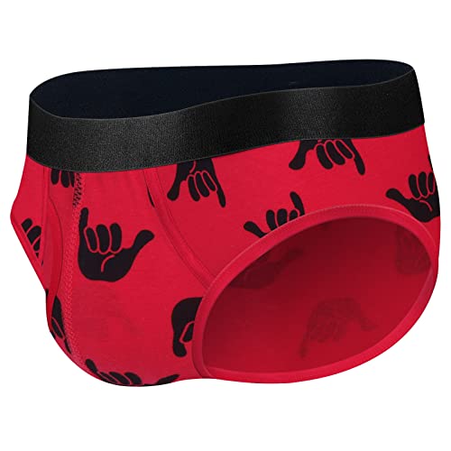 Conkend Mens Underwear Briefs Cotton Briefs For Mens Soft Breathable Comfortable U Pouch Briefs No Fly Gesture 5 Pack L #TOP3