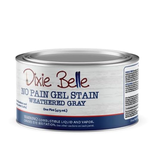 No Pain Gel Stain for Effortless Wood Finishing