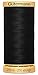 Gutermann Natural Cotton Thread 273 Yards-Black