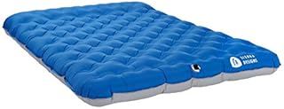 Sierra Designs 2 Person Queen Camping Air Bed Mattress for Car Camping, Travel, and Camp (Pump Included)