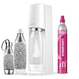 Sodastream Terra Machine à Eau Pétillante et Soda | Pack 2 Bouteilles 1L Compatible Lave-V...