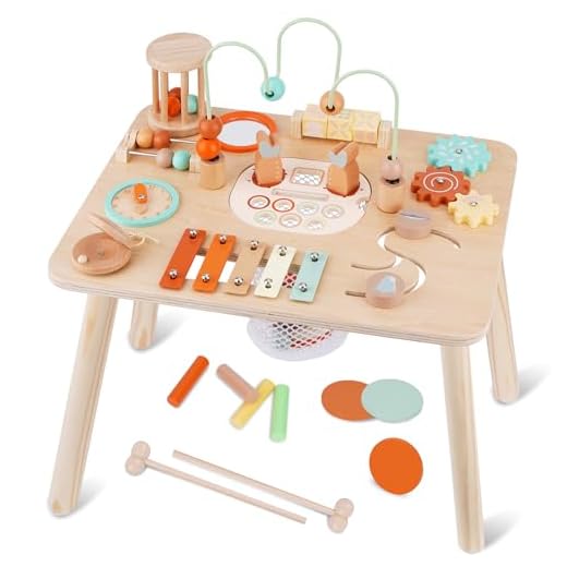 ATOYUS 13-in-1 Montessori Activity Table