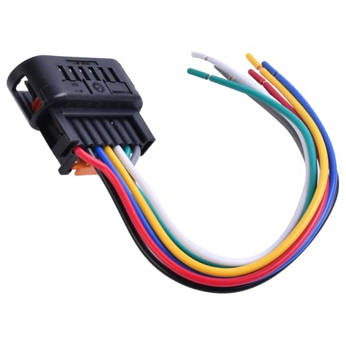 Merautop SJ Car 7 Pin Ignition Coil Connector Plug Wiring Harness Ignition Coil Pack Astra J Replacement for Corsa D E Meriva B Mokka Adam Cruze Trax Aveo Car Accessories Part# 1930-0958 PP10000888 - Image 5