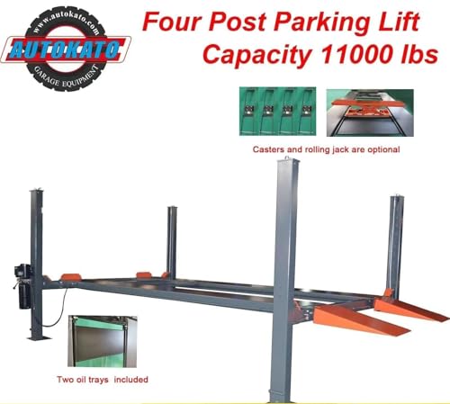 Katool 4-H110 11000Lbs 4 Post Parking Lift 4-Post Car Lift Heavy Duty Truck Hoist thumb #1