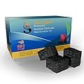 *New* Sunlight Premium Coconut Charcoal Flats- 60 Half Cubes (1.25mm)- Long Lasting Natural Coco Charcoal - Zero Ash - Low Odor - 1.25mm Flats- Long Lasting - Full Burn