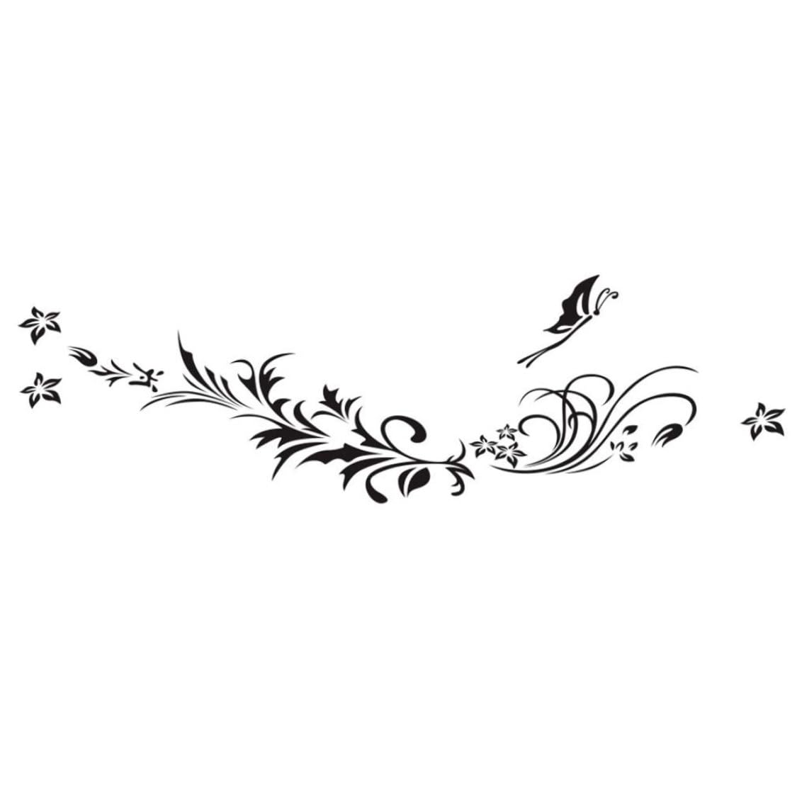 Autocollant de voiture graphique en vinyle durable pour décoration latérale de portière