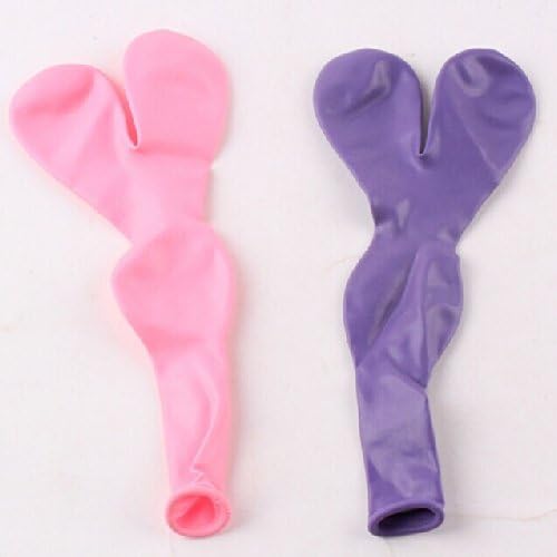 100pcs/pack Latex Bunny Designs Pet Balloon /Advertising Balloons for Weddings,kids Birthday Parties,send By Random Color