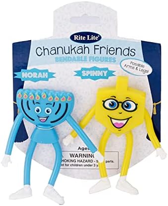 hanukkah gifts for kids - bendable dreidel closeup