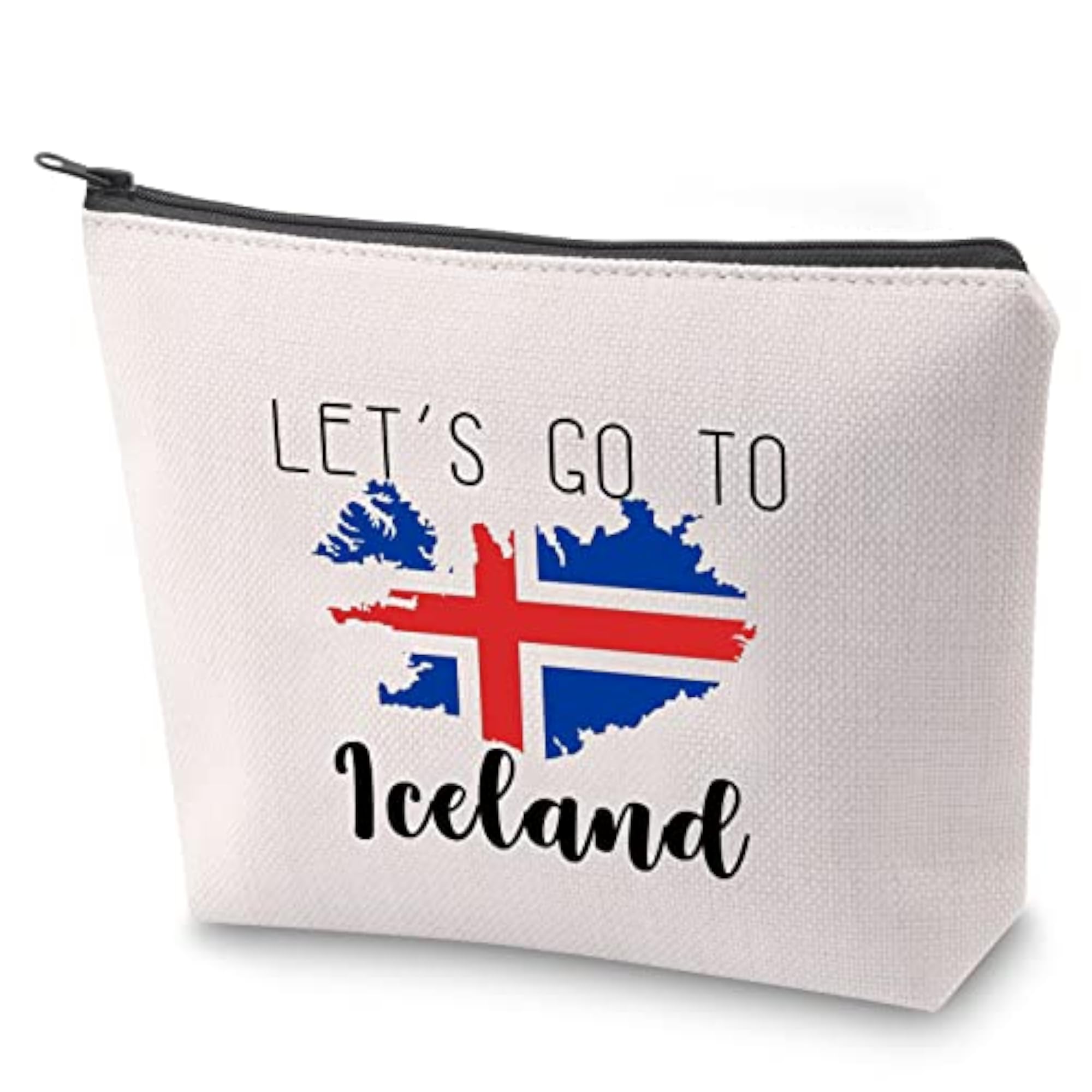 New Iceland Trip Travel Case Makeup Bag Gift