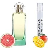 MIRIS Perfume Oil No.21324 | Impression of Un Jardin Sur Le Nil | Unisex For Women and Men | Roll-On Alcohol Free | 0.34 Fl Oz / 10 ml