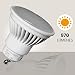 Pack 5x GU10 LED 8,5w Potentisima. Color Blanco Calido (3000K). 970 Lumenes....