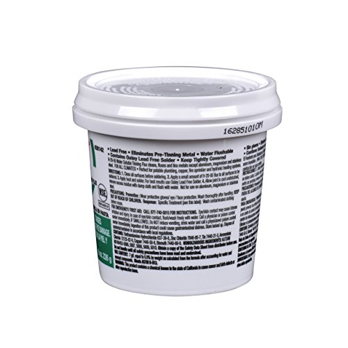 Oatey #30142 8oz H-20 No. 95 Water Soluble Tinning Flux - Thumbnail 4