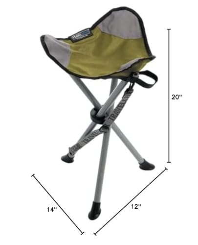 Travelchair Slacker Chair, Portable Tripod Chair For Outdoor Adventures, Green (1389Vg) #TOP6