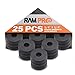 RAM-PRO 25-Piece Powerful Magnetic Round Ferrite Magnet Discs with ¼" Dia. Holes (3/4" x 1/4") - Universal Use on Frigidaire's, Bulletin Boards & Arts-Crafts Projects, Etc.