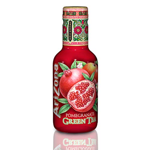 AriZona - Pomegranate Green Tea - 500ml (Pack of 6)