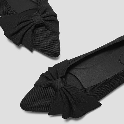 VIVAIA Azura Women‘s Flats Pointed Toe Bow Ballet Flat Slip on Comfortable Casual Dress Shoes3