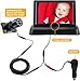 Itomoro Baby Car Mirror, View Infant in Rear Facing Seat with Wide Crystal Clear View,360° Rotation Plug and Play Easy Install baby car monitor 1080p