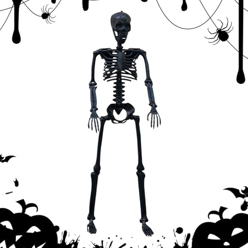 Décorations squelettes d'Halloween modèle articulation mobile pour extérieur