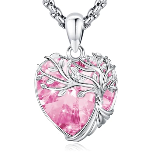Pendentif Arbre de Vie avec améthyste : le cadeau idéal pour célébrer une femme