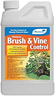 Monterey LG5367 Brush and Vine Killer Stump and Tree Sprouting Herbicide Control Concentrate, 32 oz