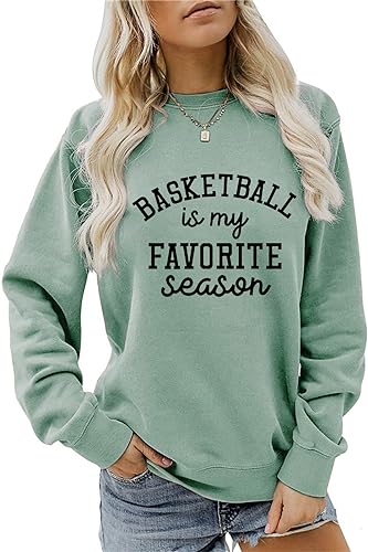 Basketball Is My Favorite Season Sweatshirt Women