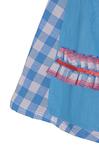 Dirndl Kinder Bayer Madl Carolin KI-Dirndl Set in Türkis und Pink