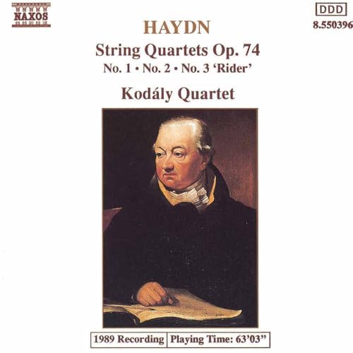 ☆ 【未開封】　Kodaly Quartet / HAYDN Play Haydn: String Quartets Op. 74, Nos. 1- 3 by Kodály