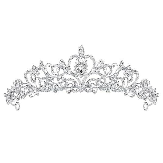 Koshiya Silver Crystal Tiara Crowns Queen Crown for Bridal Women Girls Wreath Headpiece Princess Elegant Crown Bridal Wedding Prom Birthday Party Headbands for Women Hair Accessories (B0CZJ4N4P9) Amazon Price History, Amazon Price Tracker