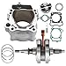 5XC-11400-22-00 Crankshaft Assembly Cylinder Piston Top End Rebuild Kit Compatible with Yamaha YZ250F 2005-2013 Replace #5XC-11631-00-00 5XC116310000 5XC1140022-00