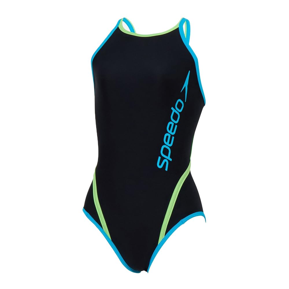 スタンダードにオススメ練習着！ワンピースタイプで脱ぎ着が簡単！ speedo 値下げ 送料無料 スピード レディース 水着 ゼブラ