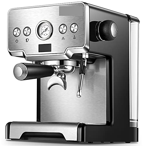 Cafetera Semi Automática con Bomba y Espumador de Leche