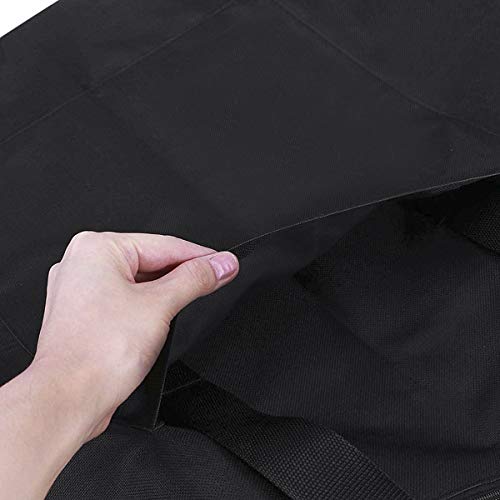 Starsouce Canvas Art Portfolio Carry Bag Multipurpose Zippered Artist Portfolios Case Tote Drawing Board Bag With Pocket For Transport Storage Painting Sketching Drawing Art Supplies, Black #TOP4