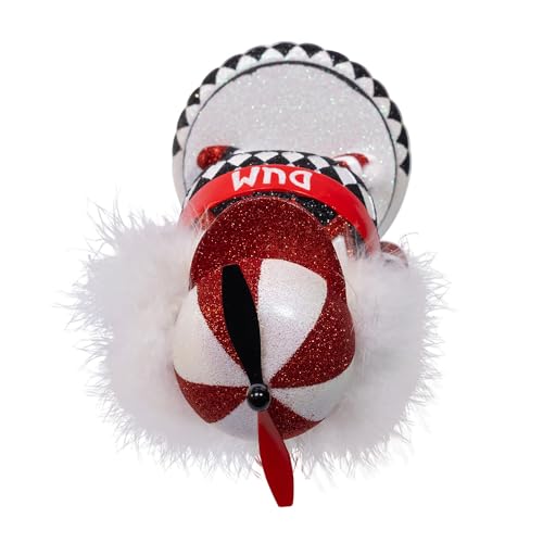 Kurt Adler 14.5" Hollywood Nutcrackers™ Tweedle Dum Nutcracker by Hollywood Nutcrackers - Image 5