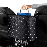 【Hochwertige Materialien】 -Diese Autositz Organizer für Autositze ist mit funkelnden Strasssteinen eingelegt, die süß und schön sind. Es besteht aus hochwertigem PU-Leder, ist stark und langlebig. Der Auto Aufbewahrung eignet sich sehr gut für Mobiltelefone, Brieftaschen / Handtaschen, Schlüssel, Babyprodukte usw.