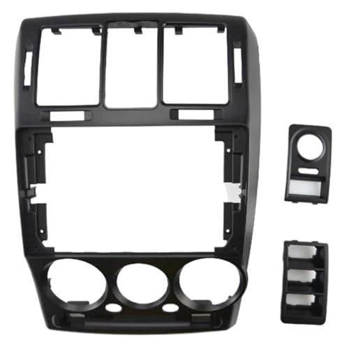 ZHOUKAIDM Radio Frame 9 Inch Fit for Hyundai Getz 2004-2006 Fit for LHD Car Radio Fascias MP5 Stereo Panel Dashboard Refitting Installation Frame Practical