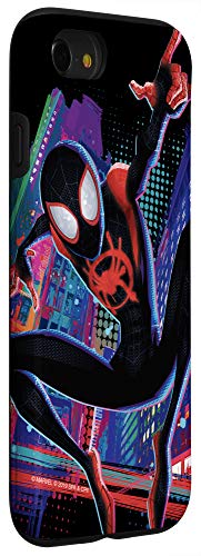 Iphone Se (2020) / 7 / 8 Marvel Spider-Man Into The Spider-Verse Miles Morales City Case #TOP2