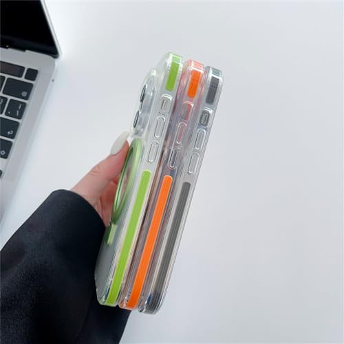 Housse magnétique iPhone 15 ProMax transparente antichoc premium