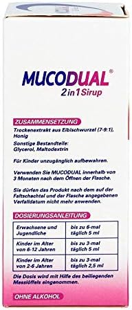 Mucodual 2in1 Sirup 100 Ml Amazon De Drogerie Korperpflege