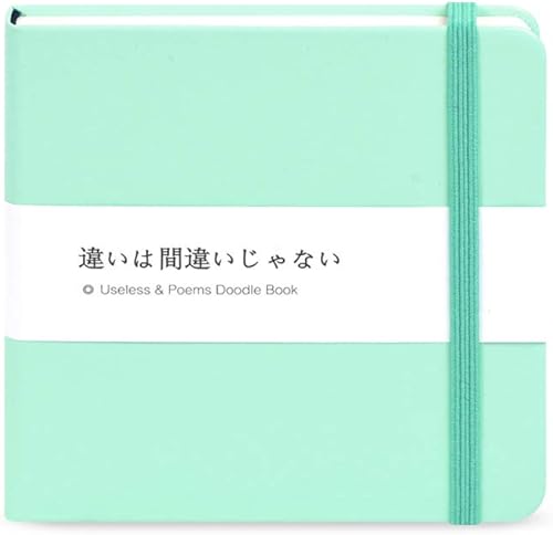 Miniatura 28 de Mifuner Cuadernos Mini de 5x5, 80gsm, Páginas en Blanco, Cuadernos de Bocetos, Diario de Viajes, Cuaderno de Bolsillo, Tapa Dura, Cuaderno