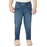 SKINNY ET TAILLE MI-HAUTE : Coupe ajustée au niveau des hanches, des cuisses et des jambes