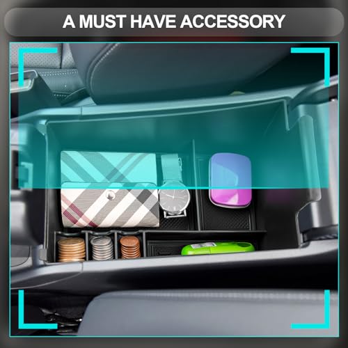 Image of CDEFG 2025 2026 2027 HR-V Center Console Organizer Tray for 2023-2026 2027 Honda HRV HR-V Accessories Middle Console Armrest Tray Storage Box Secondary Insert Coin Container Car Interior Accessory