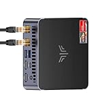 ✅【Pourquoi NiPoGi】W-11 Pro est préinstallé et prend également en charge les fonctions Wake On LAN, RTC Wake et Auto Power On. Le NiPoGi Mini PC est petit et exquis et peut être mis dans un sac et emporté avec vous à tout moment, idéal pour les voyages d'affaires. NiPoGi AM21 comprend 1 mini PC 6900HX, 1 adaptateur secteur, 1 support VESA, 1 manuel d'utilisation, 1 câble HDMI, 1 an de service client de qualité et un service client professionnel 24h/24 et 7j/7.