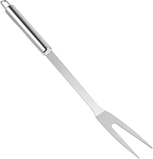 STOBAZA Garfo De Grelhar Garfo De Trinchar Conjunto De Churrasco Ao Ar Livre Garfo De 2 Pontas Para Churrasco Garfo De Carne Ferramenta De Churrasco Utensílios De Churrasco Garfo De Assar