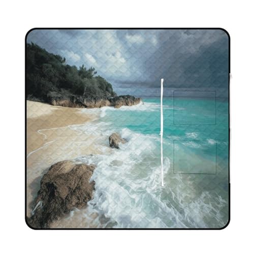 Couverture pique-nique résistante au sable tapis de sol isolé thermique - 2