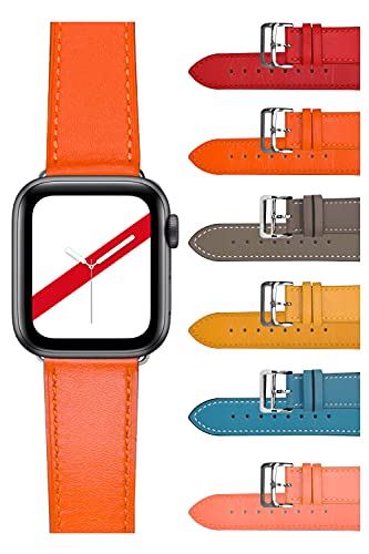[shizukawill] �V�Y�J�E�B�� AppleWatch �p SE3 / SE2 / SE / 9 / 8 / 7 / 6 / 5 / 4 / 3 / 2 / 1 41mm 40mm 38mm �x���g �o���h �{�v ���U�[�x���g 01 �I�����W 1��